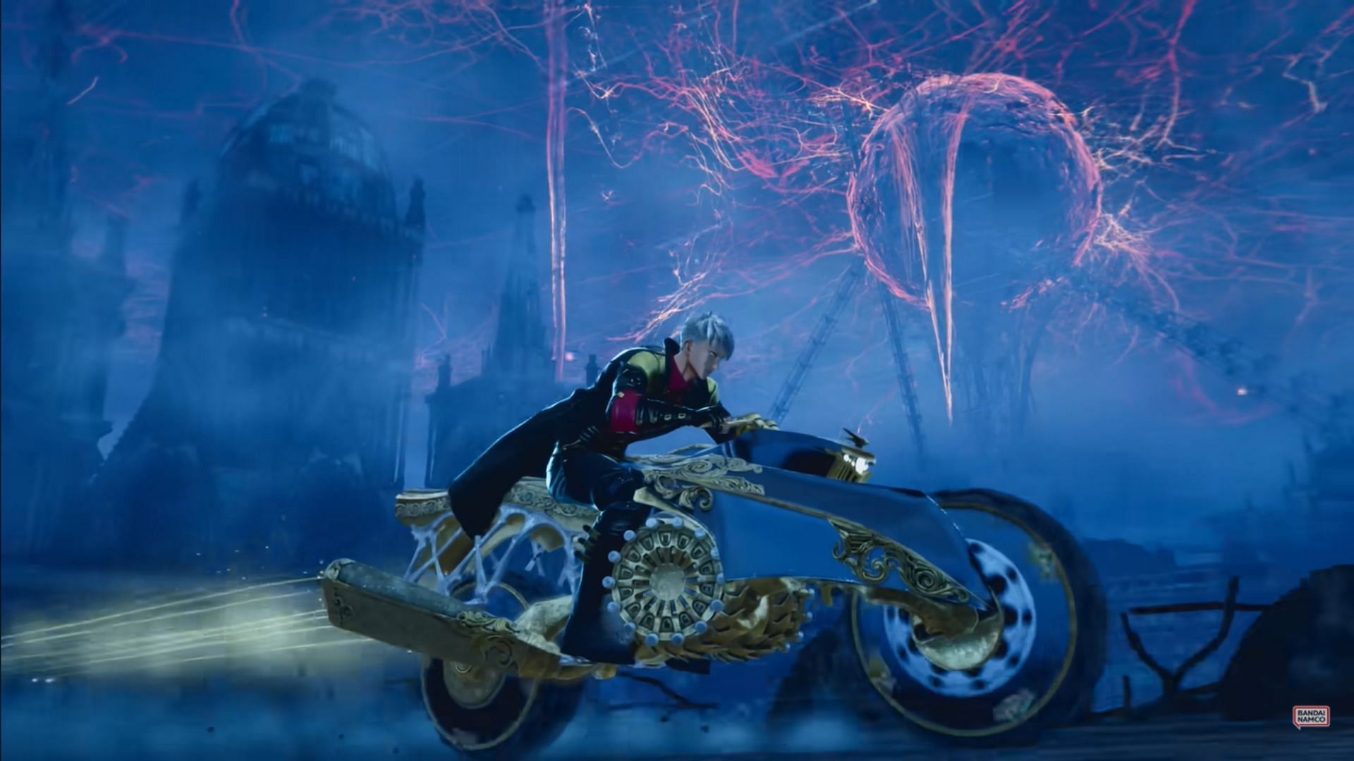 Motorcycle reveal (Image via Bandai Namco)